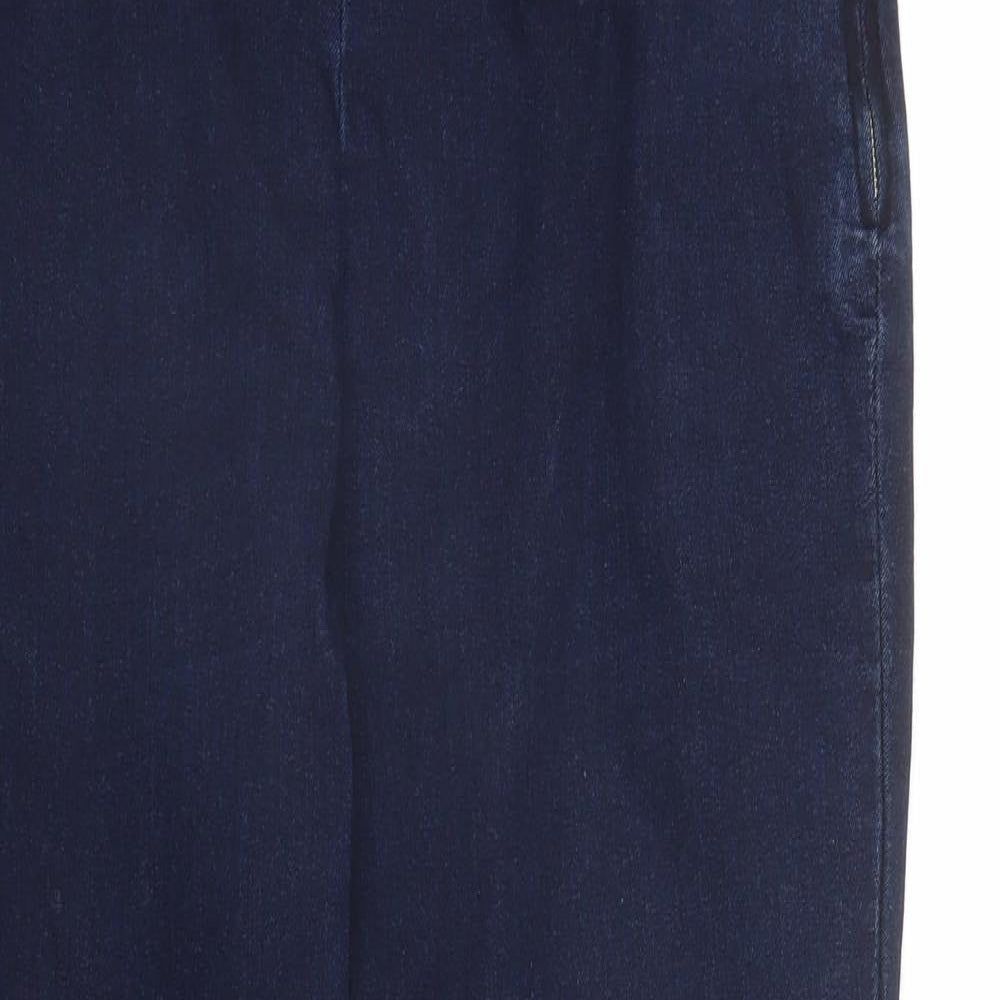 Saviour Womens Blue  Denim Jegging Jeans Size 12 L24 in