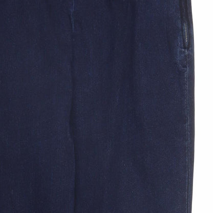 Saviour Womens Blue  Denim Jegging Jeans Size 12 L24 in