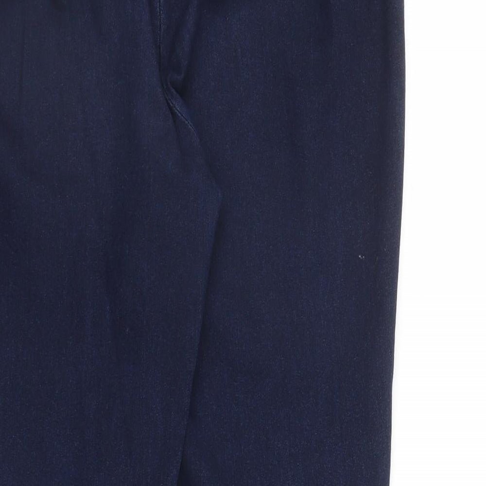 Saviour Womens Blue  Denim Jegging Jeans Size 12 L24 in