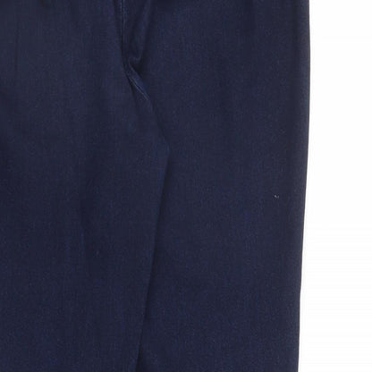 Saviour Womens Blue  Denim Jegging Jeans Size 12 L24 in