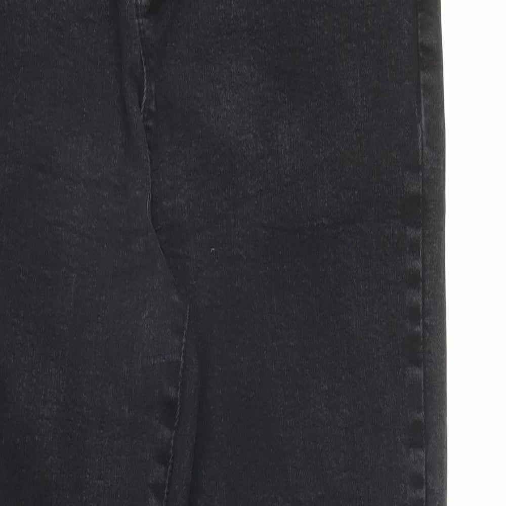 Very Womens Black  Denim Straight Jeans Size 29 in L28 in