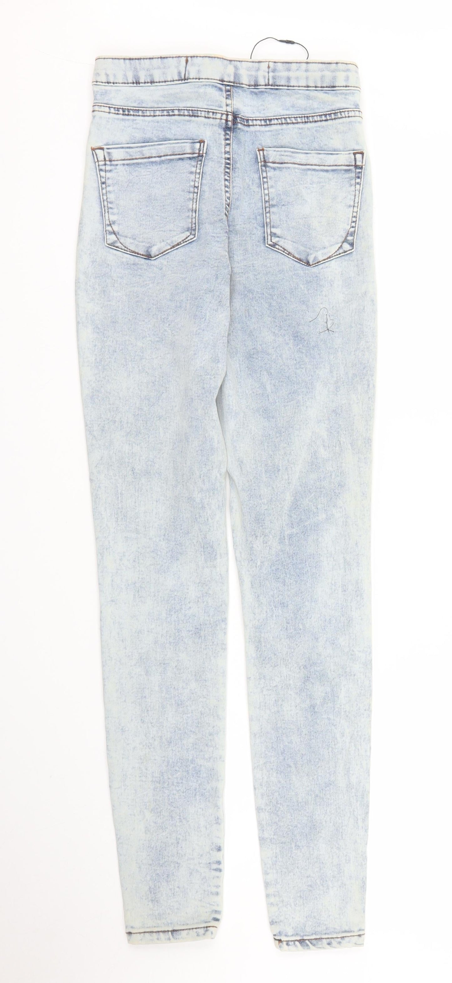 Primark Womens Blue  Denim Skinny Jeans Size 8 L29 in