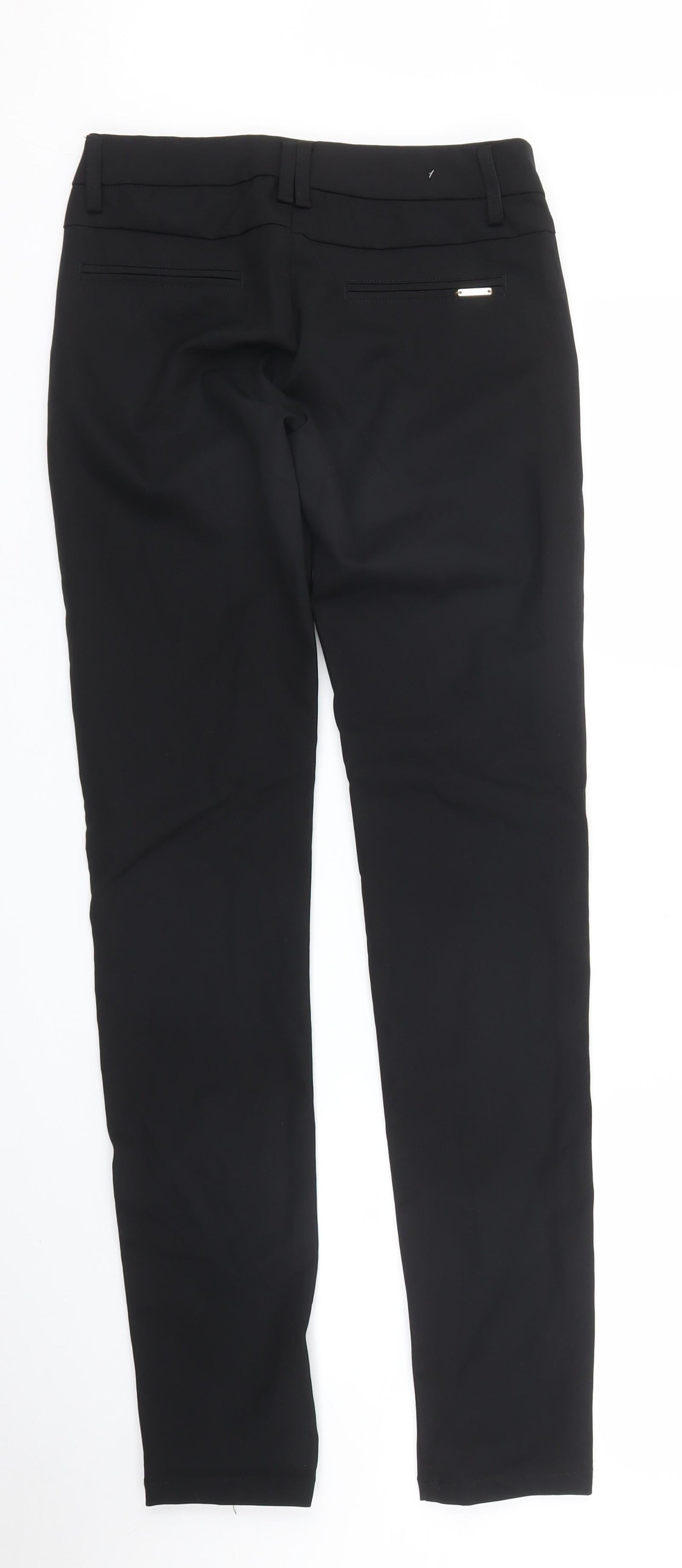 M. Sara Womens Black   Carrot Trousers Size 26 in L31 in