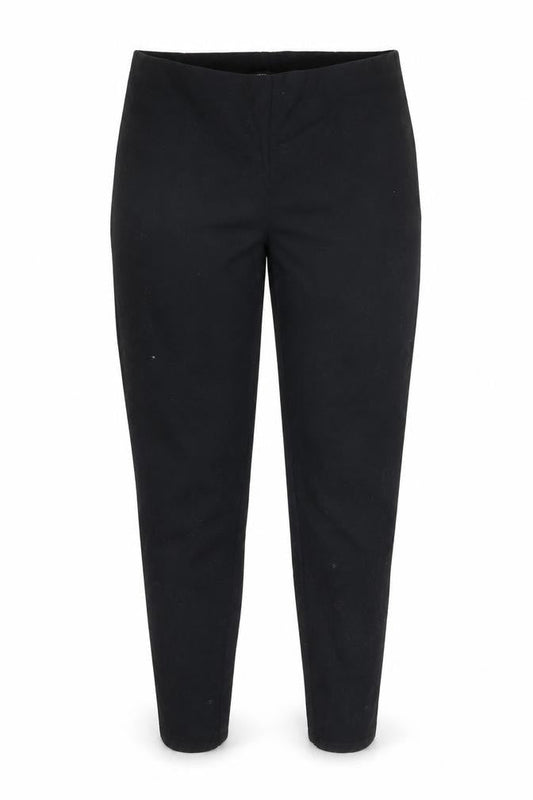 Front view of George women’s black denim jegging jeans, size UK 12, 27-inch leg