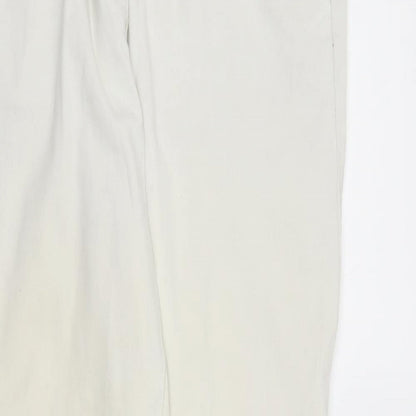 Maine New England Womens White   Trousers  Size 14 L30 in