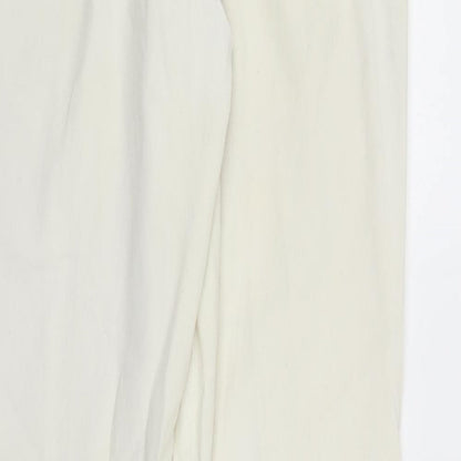 Maine New England Womens White   Trousers  Size 14 L30 in