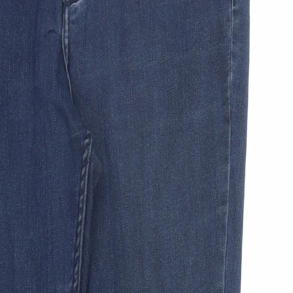Womens UK Size 12 H&M Regular Fit Skinny Blue Jeans