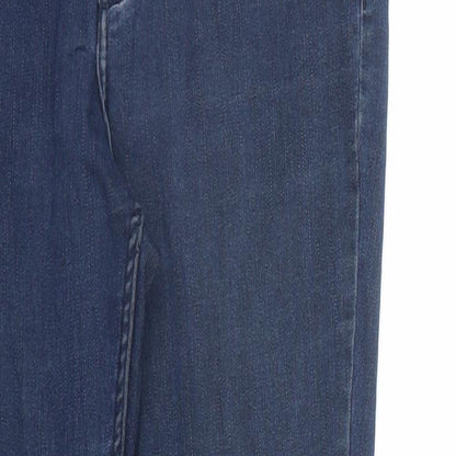 Womens UK Size 12 H&M Regular Fit Skinny Blue Jeans