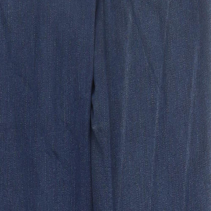 Womens UK Size 12 H&M Regular Fit Skinny Blue Jeans