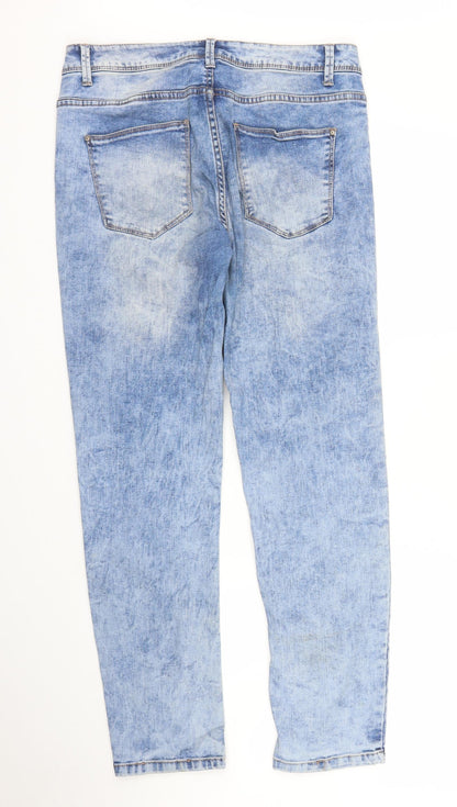 House Womens Blue  Denim Jegging Jeans Size 12 L27 in