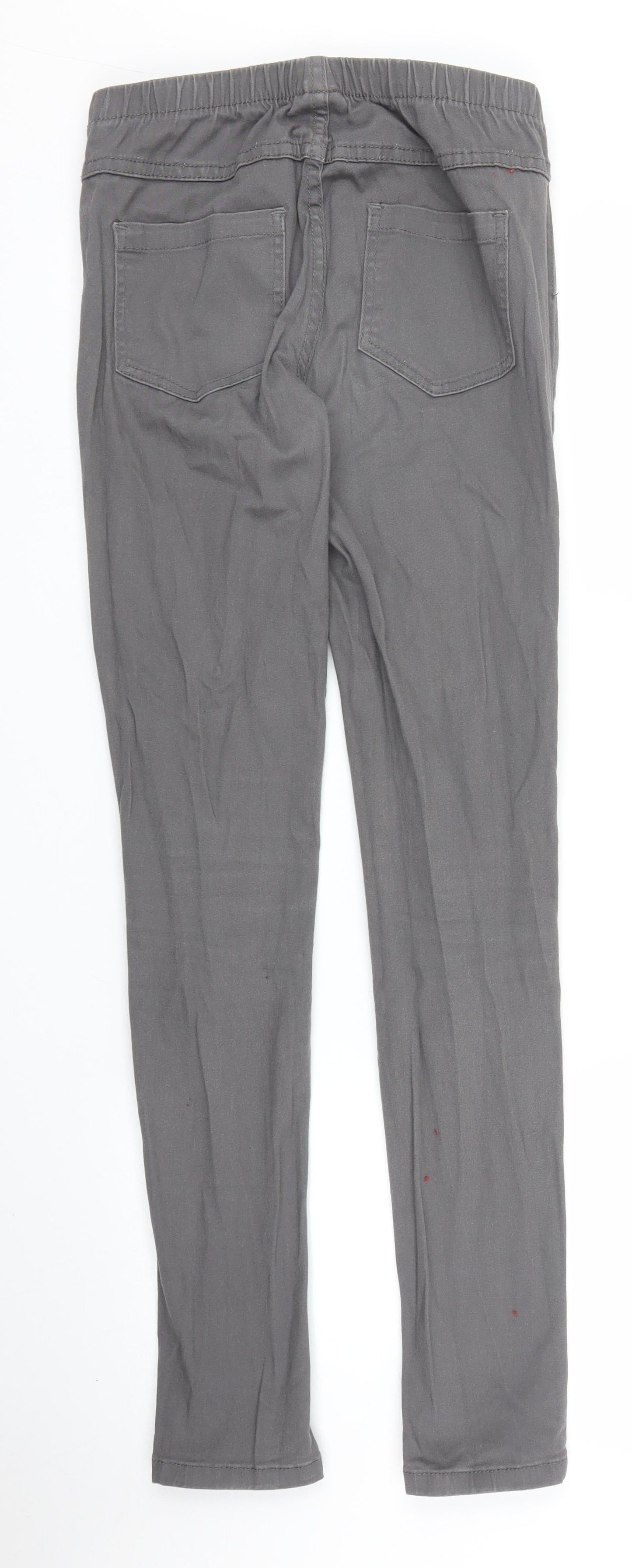 Womens UK Size 24 in Pieces Regular Fit Skinny Grey Jeans