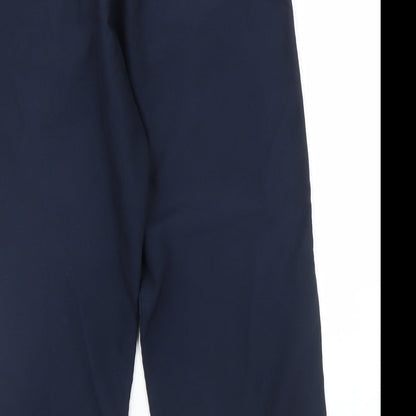 Womens UK Size 14 Dorothy Perkins Regular Fit Capri Blue Trousers