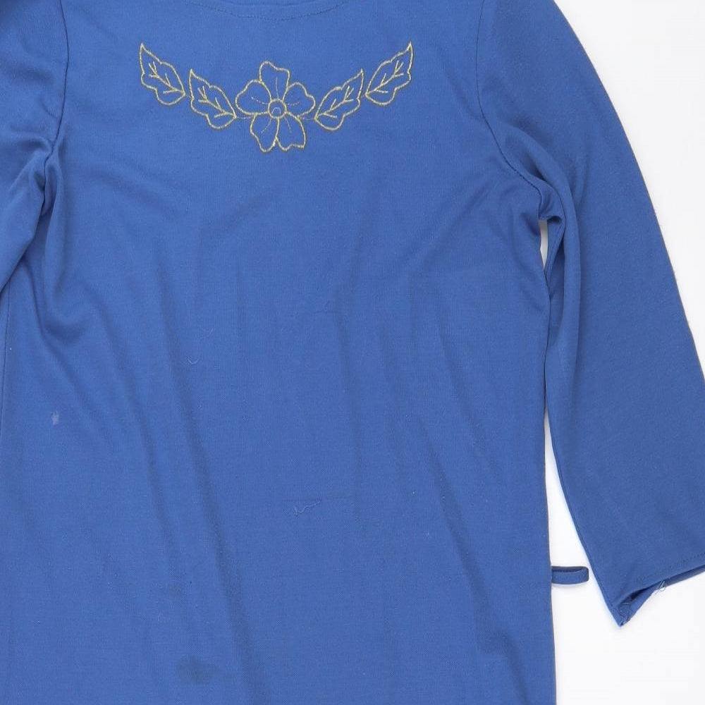 Preworn Womens Blue   Fit & Flare  Size 12