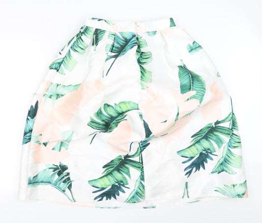 Womens UK Size L Preworn Flare  Skirt