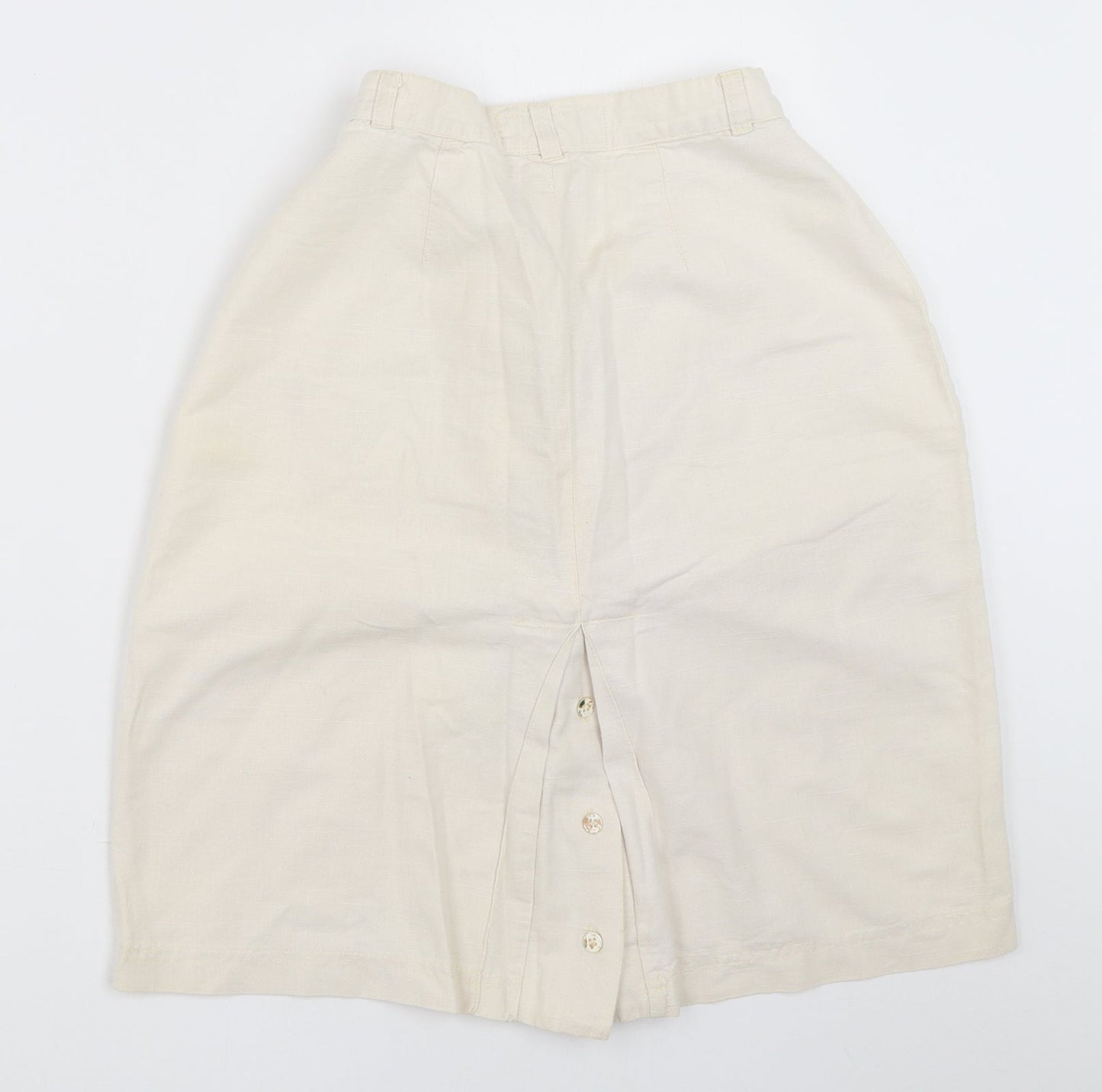 Mosquitos Womens Ivory   Straight & Pencil Skirt Size 10