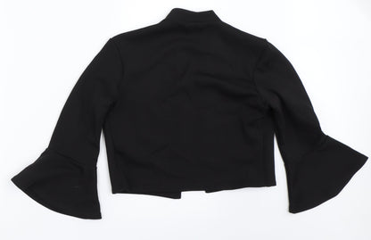 Womens UK Size 10 Quiz Black Jacket