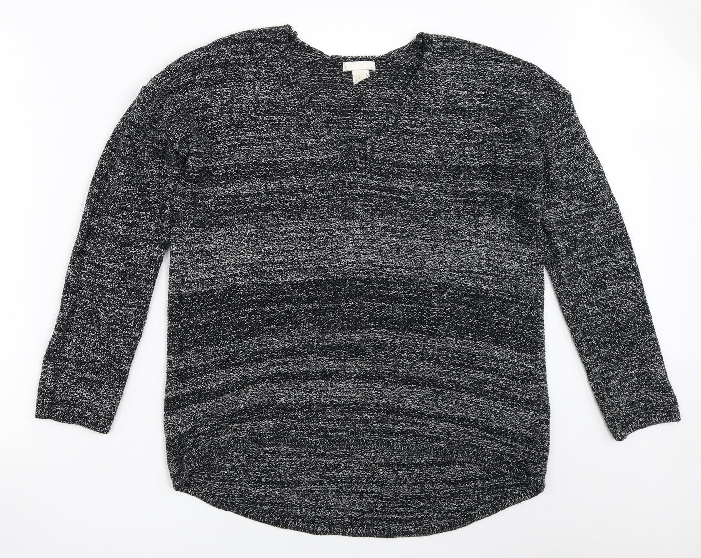 H&M Mens Black   Pullover Jumper Size M