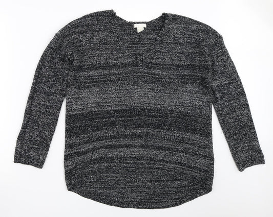 H&M Mens Black   Pullover Jumper Size M