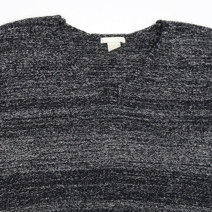 H&M Mens Black   Pullover Jumper Size M