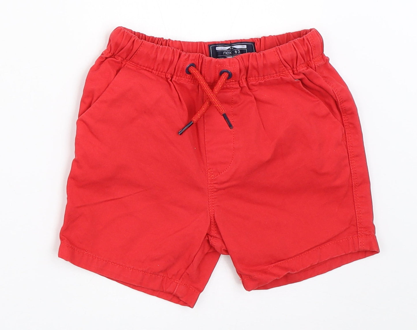 NEXT Boys Red   Cropped Trousers Size 18-24 Months