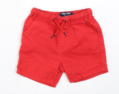 NEXT Boys Red   Cropped Trousers Size 18-24 Months