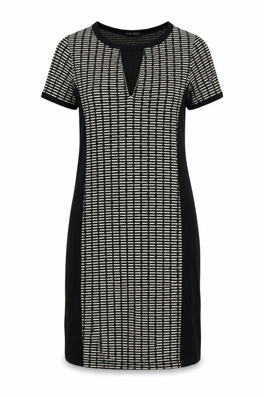 Front view of Select women’s black shift, size UK 14