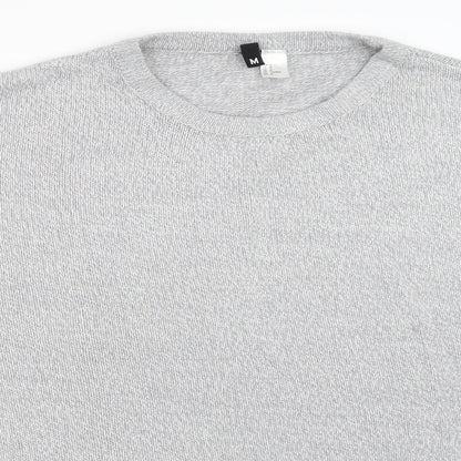 H&M Womens Grey   Pullover Jumper Size M