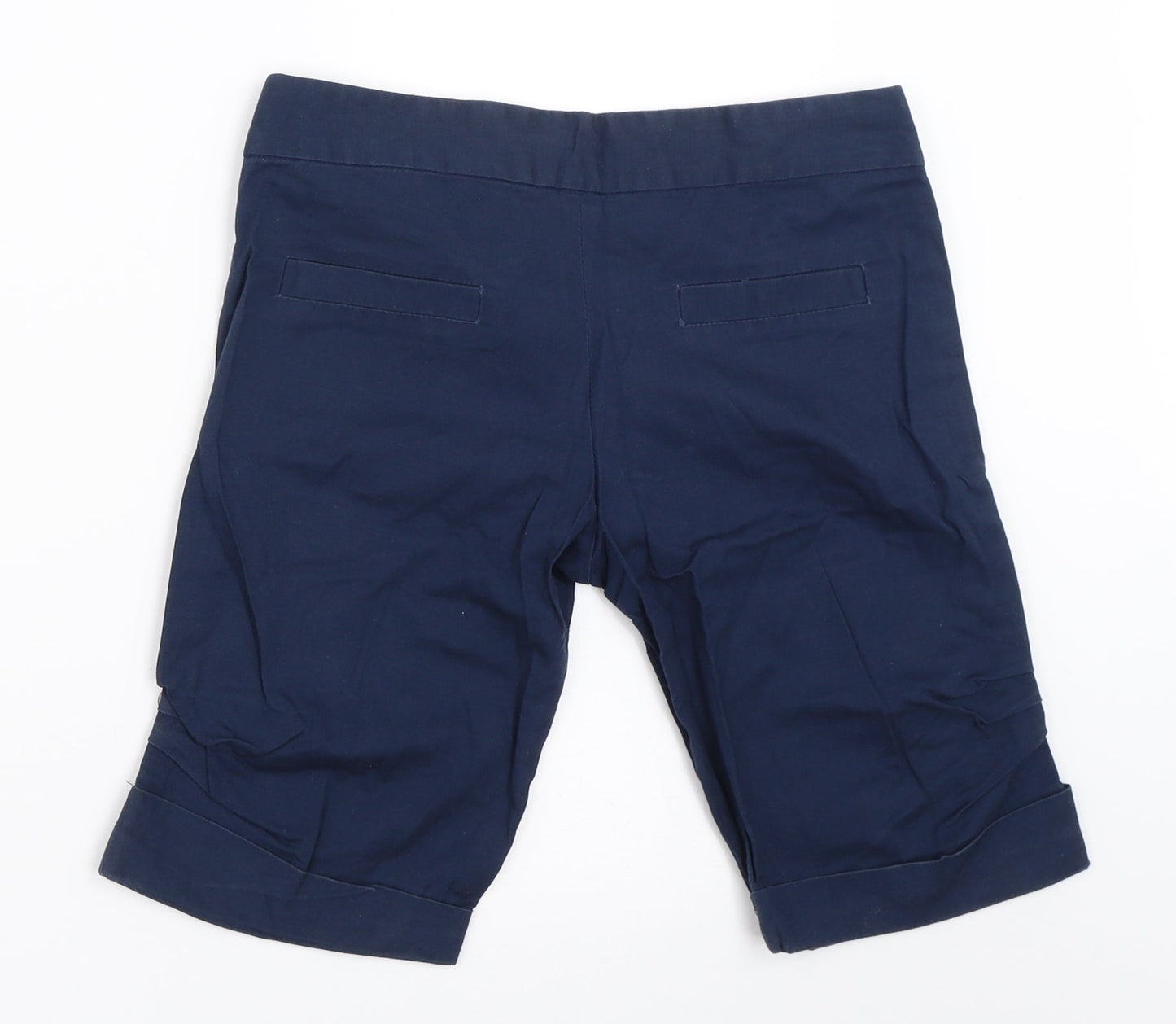 Angel Womens Blue   Chino Shorts Size S