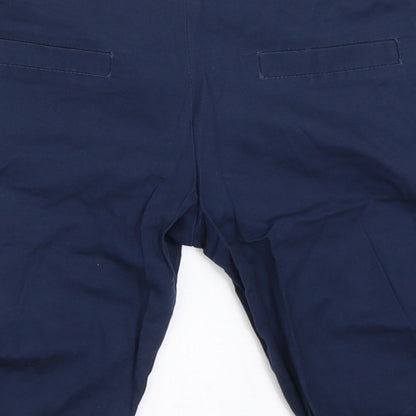 Angel Womens Blue   Chino Shorts Size S