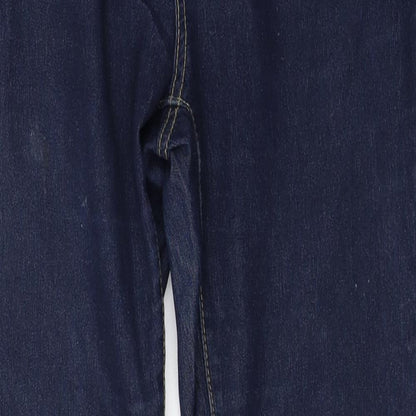Denim & Co. Womens Blue   Skinny Jeans Size 12 L30 in