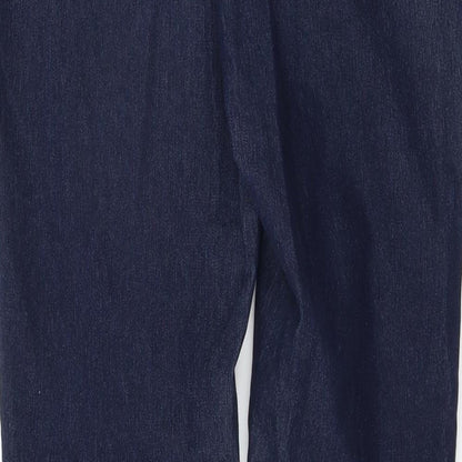 Denim & Co. Womens Blue   Skinny Jeans Size 12 L30 in