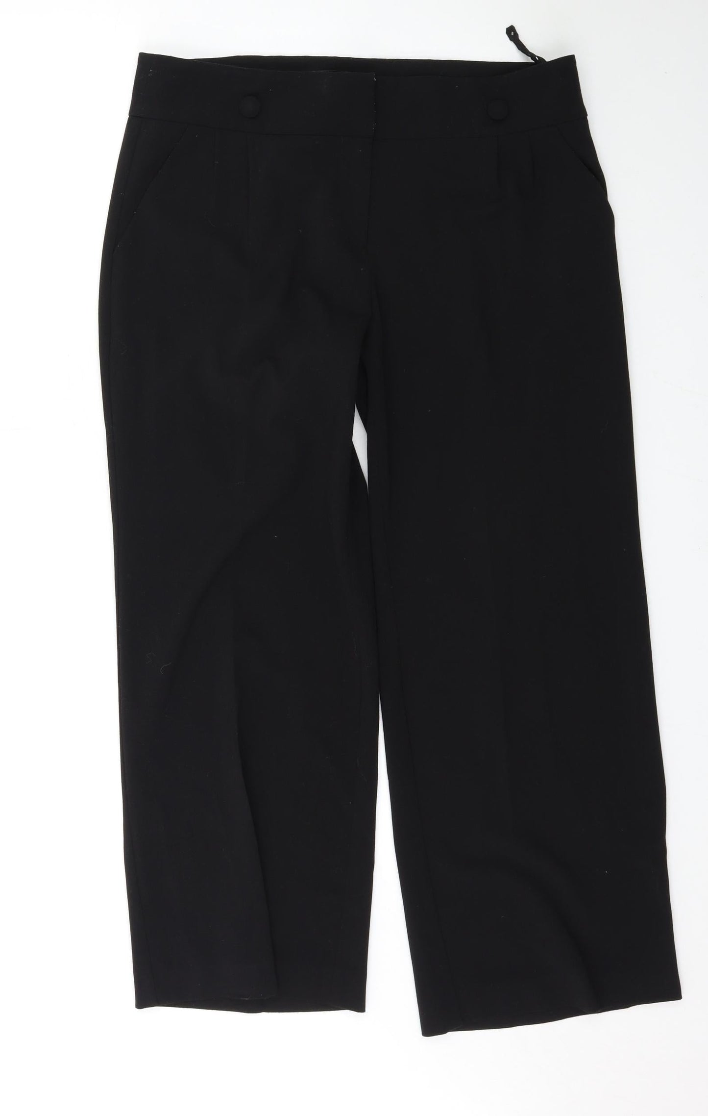 Womens UK Size 12 evie Regular Fit  Black Trousers