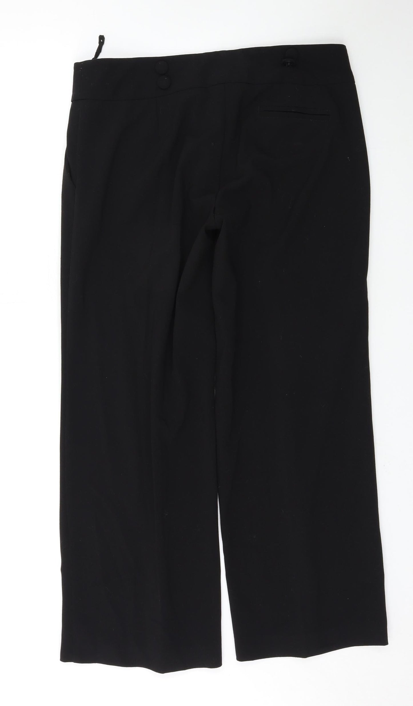 Womens UK Size 12 evie Regular Fit  Black Trousers