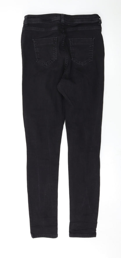 Missguided Womens Black   Skinny Jeans Size 8 L28 in