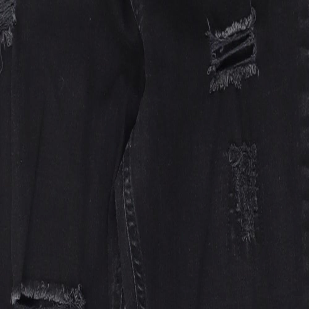 Missguided Womens Black   Skinny Jeans Size 8 L28 in