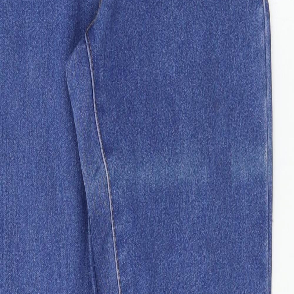 Denim & Co. Womens Blue   Skinny Jeans Size 8 L29 in