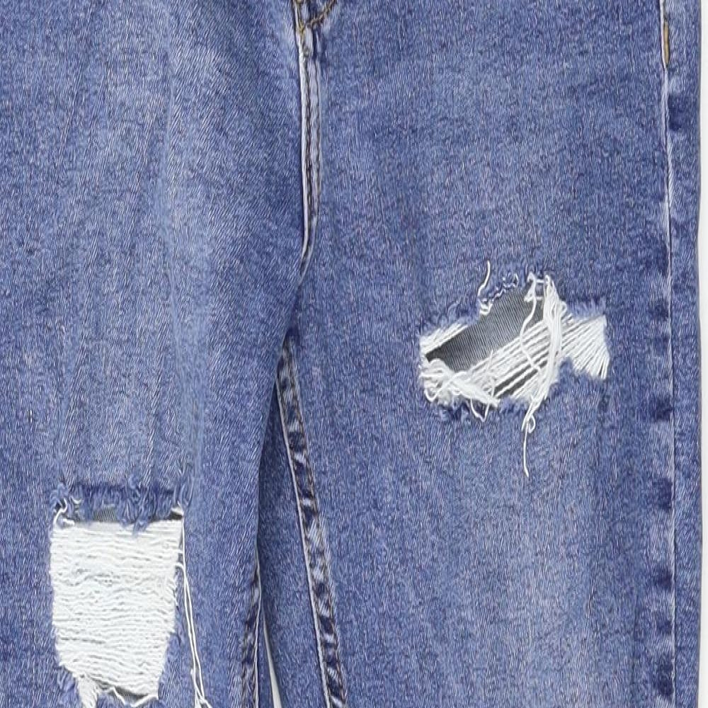 Topshop Womens Blue   Skinny Jeans Size 28 in L30 in