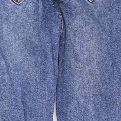 Topshop Womens Blue   Skinny Jeans Size 28 in L30 in