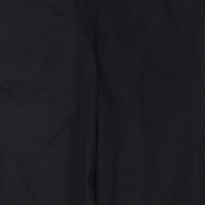 Marks and Spencer Womens Black   Trousers  Size 12 L26 in