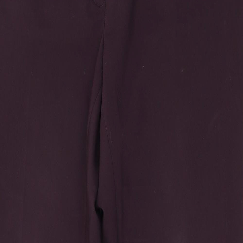 Womens UK Size 14 H&M Regular Fit  Purple Trousers
