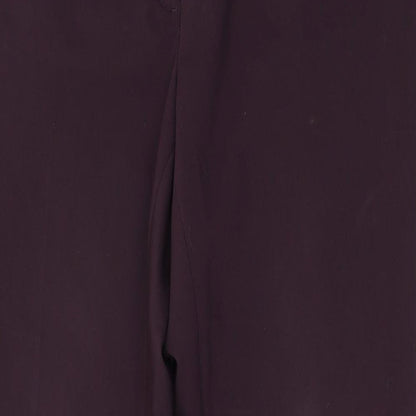Womens UK Size 14 H&M Regular Fit  Purple Trousers