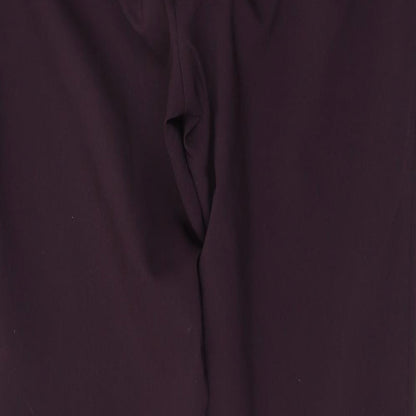 Womens UK Size 14 H&M Regular Fit  Purple Trousers