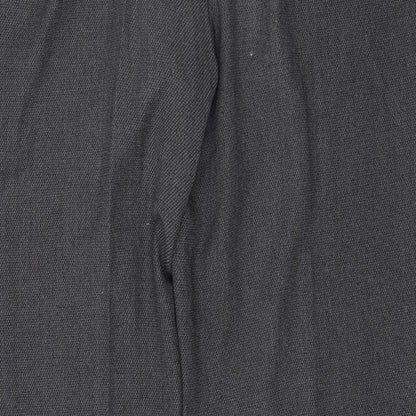 Womens UK Size 14 Marks and Spencer Regular Fit  Grey Trousers