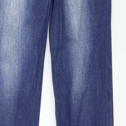 TINDDO Womens Blue   Skinny Jeans Size 28 L30.5 in