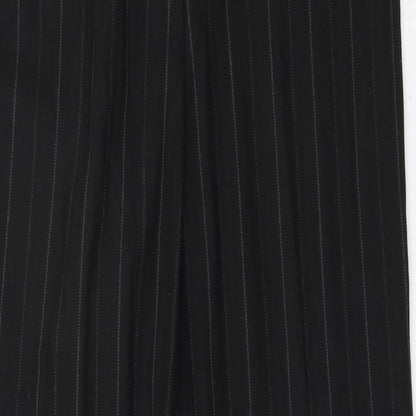 Womens UK Size 10 Wallis Regular Fit  Black Trousers
