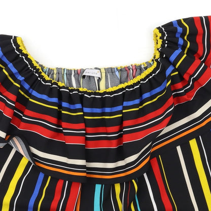 Womens UK Size 16 Marks and Spencer Multicoloured Basic Blouse