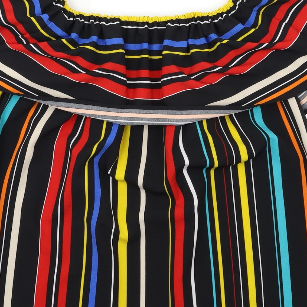 Womens UK Size 16 Marks and Spencer Multicoloured Basic Blouse