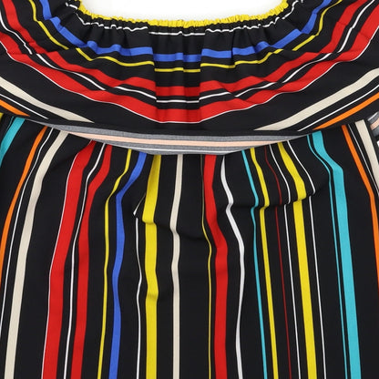 Womens UK Size 16 Marks and Spencer Multicoloured Basic Blouse