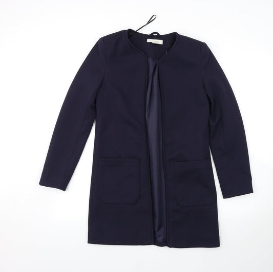 Womens UK Size 4 H&M Blue Jacket