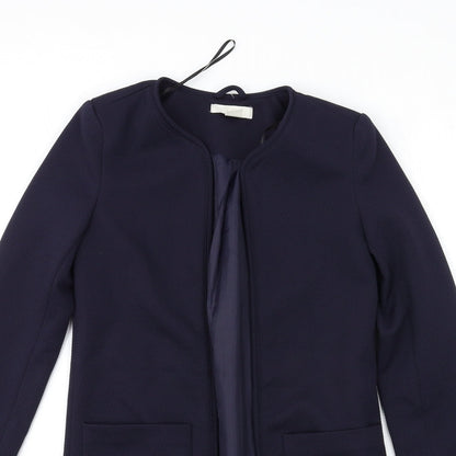 Womens UK Size 4 H&M Blue Jacket